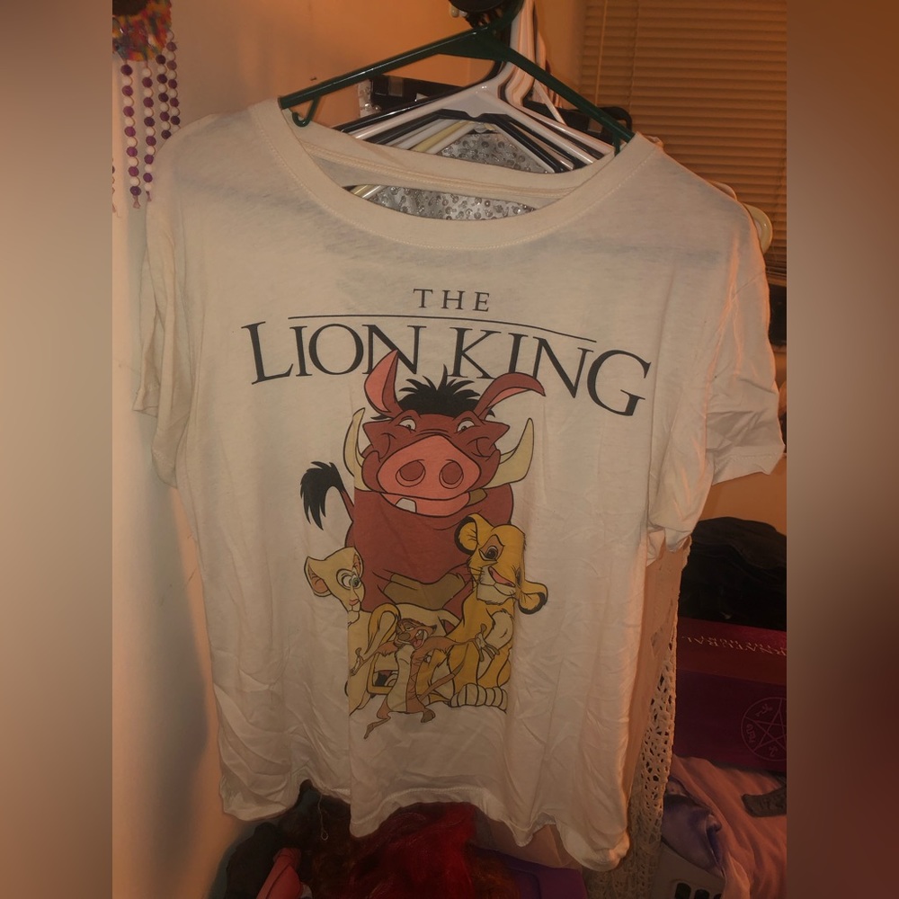 The Lion King Slit Back Shirt-L